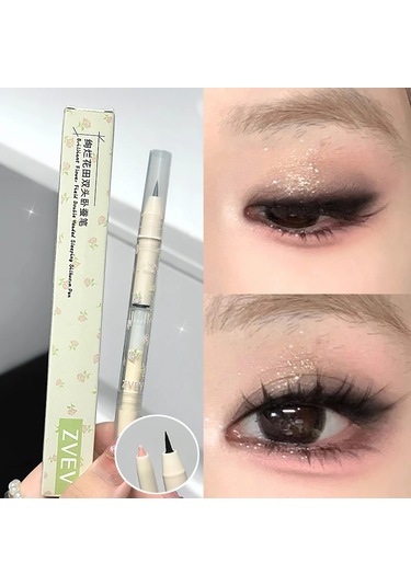 Çift Başlı Yalan İpekböceği Kalem Sedefli Mat Fosforlu Kalem Parlatıcı 02 C01