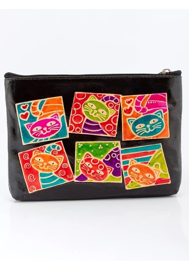 Gang Kadınlar İçin Deri Fermuarlı Kozmetik Çantası 243743539