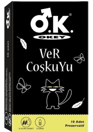 Okey Prezervatif Ver Coşkuyu 10'lu