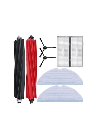 Roborock S8 , S8 Plus , S8 Pro Ultra Uyumlu Siyah Ultra Set