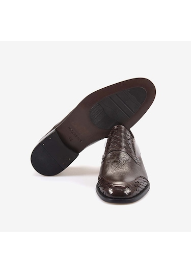 Mocassini Erkek Klasik Ayakkabı 9384 Kahve