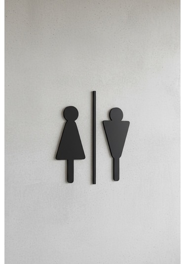 Wc Tabelası, Tuvalet Levhası, Kadın Erkek Tabela, Yönlendirme Levhaları 45