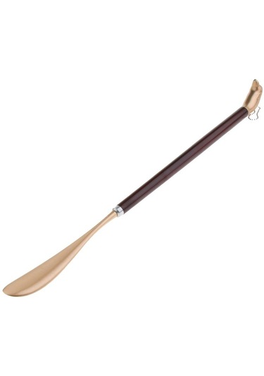 Suntek Dolphin Head Uzun Metal Ayakkabı Çekeceği Altın Altın