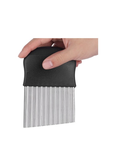 Geeroyoo Stahl-küchen-cutter: Kartoffel, Teig, Gemüse, Obst İn Scheiben Schneiden Sicher, Haltbar, Effizient Diğer