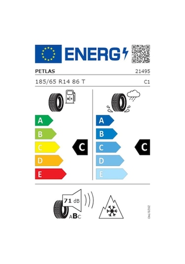 Petlas 185/65 R14 TL 86T Multi Action Pt565 Dört Mevsim Lastiği 2025