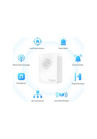TP-Link Tapo TP-H100 Alarm Özellikli Kablosuz Akıllı Dağıtıcı