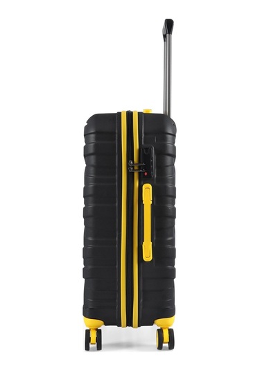 Ççs Nc-092 Abs Büyük Boy Valiz Siyah-sarı