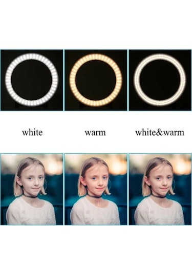 Ring Fill Light 14" Youtuber Video Kuaför Çekimleri için