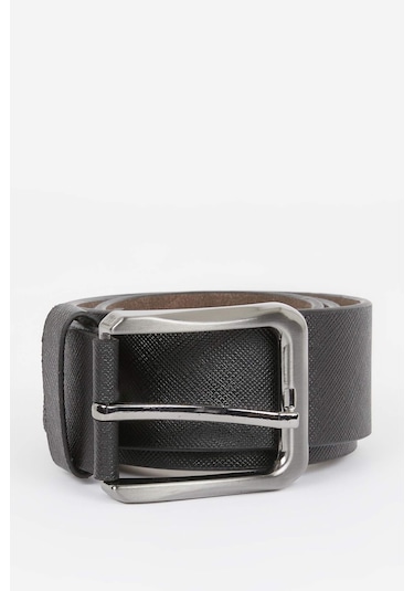 DeFacto Erkek Dikdörtgen Toka Suni Deri Jean Kemeri S4304AZNSBK23 DeFacto Erkek Dikdörtgen Toka Suni Deri Jean Kemeri S4304AZNSBK23