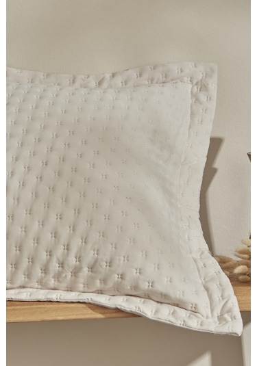 Karaca Home Breeze Soft Çift Kişilik Yatak Örtüsü Ekru 200.22.04.0235