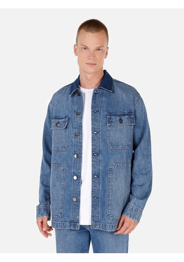 Colin's Colins Mavi Erkek Ceket Cl1070611 Q1.v1 Dn43662 Denim Colin's Colins Mavi Erkek Ceket Cl1070611 Q1.v1 Dn43662 Denim