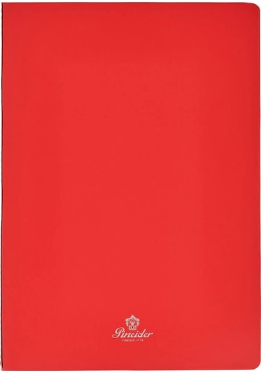 Pineider Defter Jazz 21x27 Cm Kırmızı Cql10qul01l107 Kırmızı