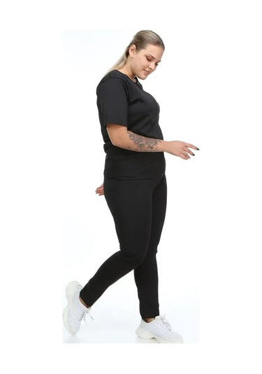 Pastimore Termal Sauna Badi Tayt Takım Siyah