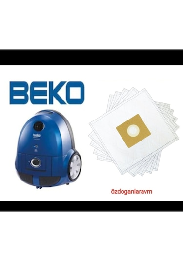 Beko Uyumlu Elektrikli Süpürgesi Toz Torbası 5 Adet