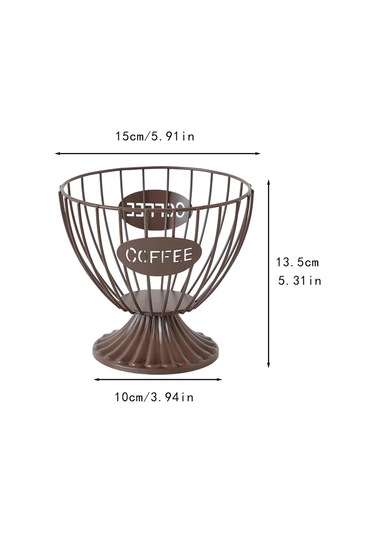 Homyl Kapsül Tutucu Pratik Kahve Pod Düzenleyici Tezgah Ofis Kahve