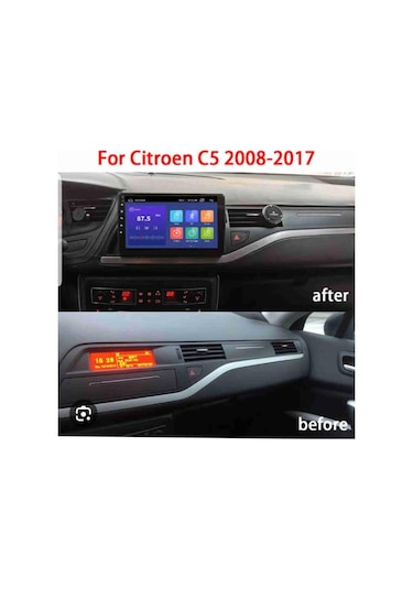 Cıtroen C5 Eski Kasa 2010-2016 Multimedya Navigasyon Usb Kamera Carplayer