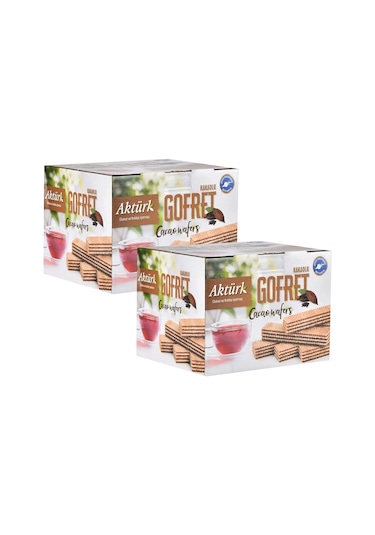 Aktürk Gofret Kakaolu 2 x 800 G