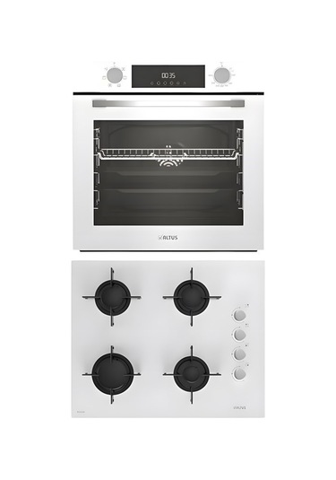 Altus ALA 322 W - 159 DW - ALA 527 W Beyaz Ankastre Set