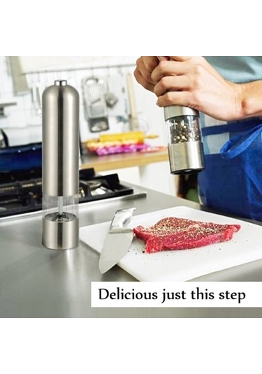 Createtech Karabiber Değirmeni Baharat Öğütücü - Pratik Ve Kullanışlı Baharat Öğütme Aleti