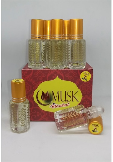 Musk İstanbul Nergis Esansı 6 ML x 10