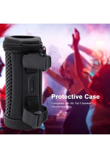 Besthome1 Jbl Flip5 Kılıf - Kol Askılı, Karabineli, Sert Eva