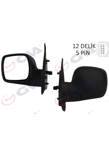 Kangoo Iıı 2008-2012 Sol Dikiz Aynası Elektrikli, Isıtmalı