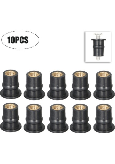 M5 Kauçuk Kuyu Fındık 5 Mm Metrik Motosiklet Cam Mil K12152-1