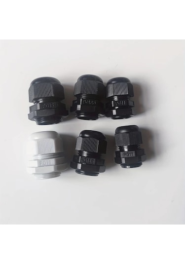 Willowhaven 15 Adet Siyah Pg13.5 Granthead Bağlantı Elemanları Ve Kablo Korumaları