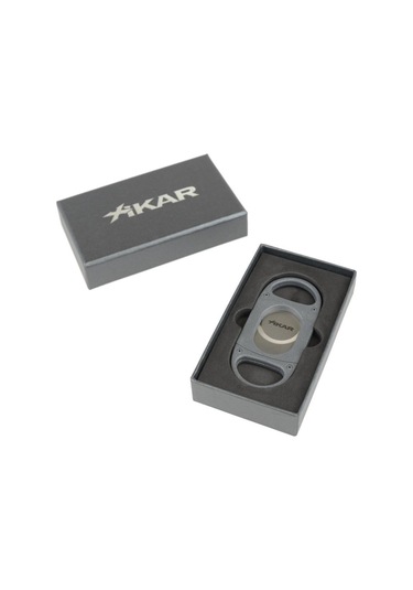 Xikar X8 Gümüş Puro Makası  Kesici