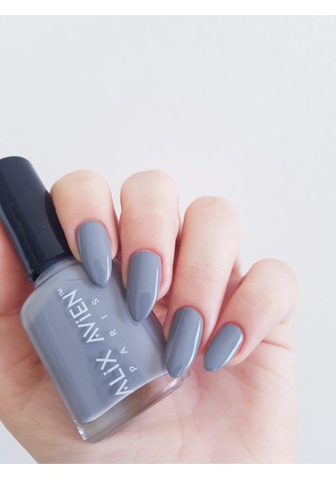 Alix Avien Gri Oje 41 Yüksek Pigmentli Uzun Süreli Kalıcılık Hızlı Kuruma Nail Lacquer 41