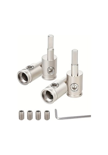 Xuweiwei Safir Bakır Nikajlı 4ga 0 Gauge 8 Gauge Awg Güç Topraklama Adaptörü 4 Parça