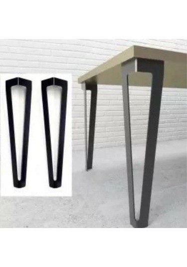 Fbt Masa Ayağı Metal Masa Ayağı 1adettir Siyah
