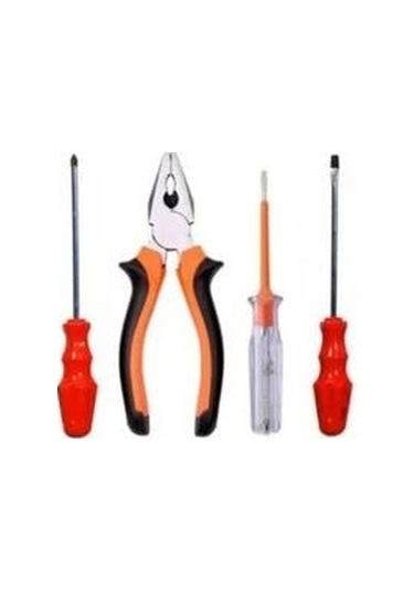 Pense Kontrol Kalemi Yıldız Ve Düz Tornavida Tamirci Seti