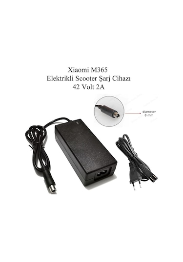 Xiaomi Pro M365 Scooter Ninebot Şarj Cihazı 42V 2A Adaptör