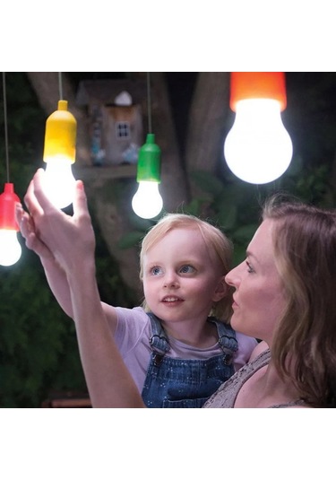 Periboia Çek Yak Portatif İpli Lamba - Taşınabilir Kamp Feneri Karışık/çok Renkli Çok Renkli