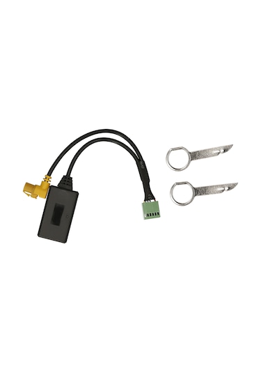 Tenfowee Audi A4/a5/a6/q5/q7/s5 İçin Bt 5.0 Amı Medya Adaptörü - Ses Kablosu Değiştirme Aleti, Aux Destekli, 5m Menzil, Abs Ve Metal Malzeme