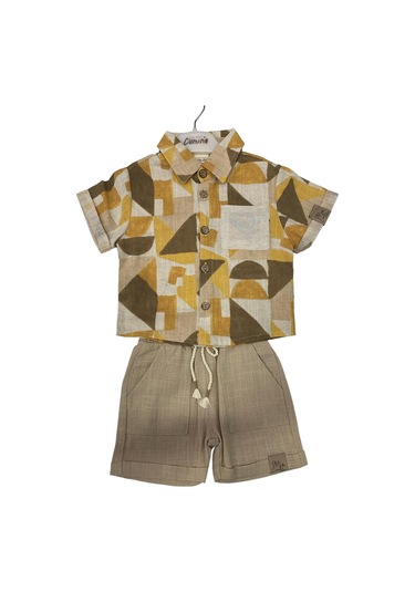 Babydoll 2li Takım Cumino-11117 Bej