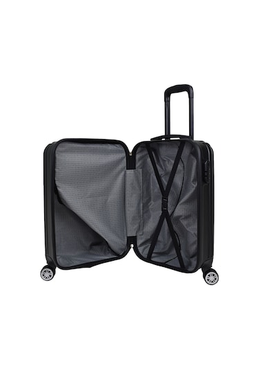 Elatae Kabin Boy Valiz Siyah Abs 1020