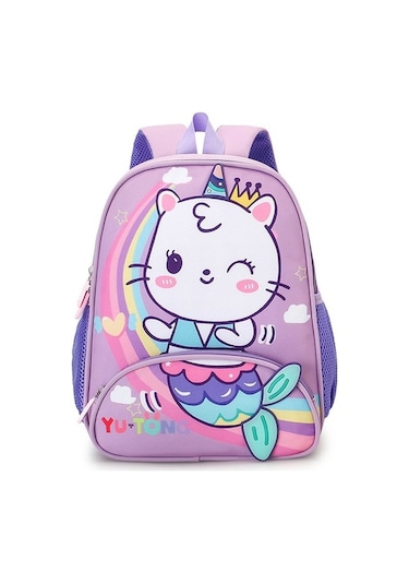 Hafif Anaokulu Okul Çantası Gexojg Mor