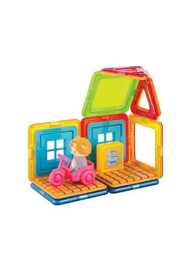 Magformers Mıknatıslı Cube House Set - Penguin - 20 Parça