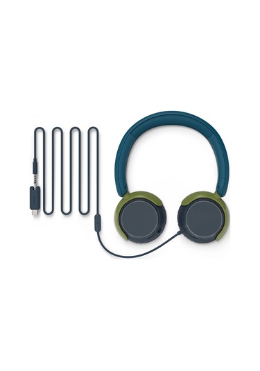 Philips Tak2000ct/00 Kablolu Kulak Üstü Çocuk Kulaklığı - Kristal Deniz Mavisi