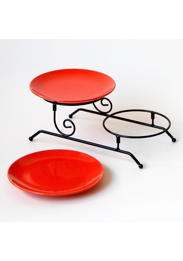 Suntek Cupcake Kek Standı Servis Tepsisi Retro Centerpiece