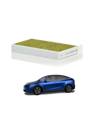Tesla Model Y / Model 3 Karbonlu Polen Filtresi
