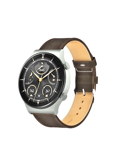 Vagave Huawei Watch Hakiki Deri Kordon Gt,-Gt2-Gt3-Gt3 , 20-22mm