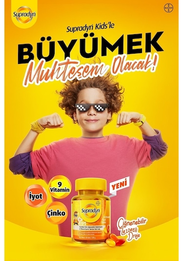 Supradyn Kids Multivitamin 60 Tablet