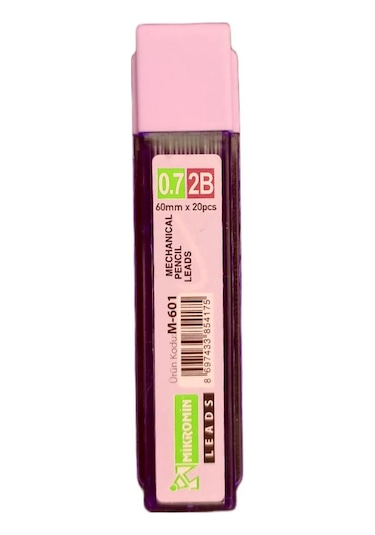 Mikro M-601 2b 60 Mm 0.7 Kalem Ucu 24 Tüp Pastel Renkler