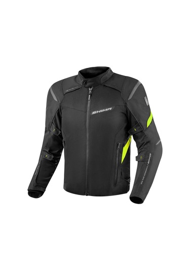 Shima Rush 2.0 Korumalı Motosiklet Montu Sarı