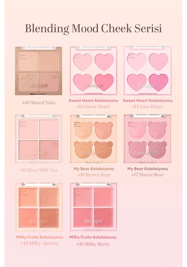 Dasique Blending Mood Cheek 18 Milky Apricot