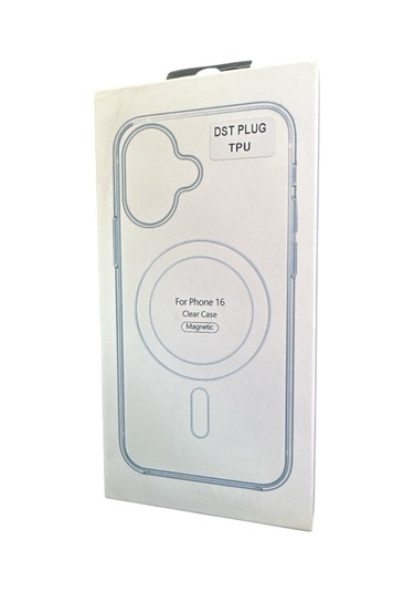 İphone Uyumlu 16 İçin Kılıf Kamera Korumalı Magsafe Wireless Şarj Özellikli Şeffaf Kılıf Şeffaf
