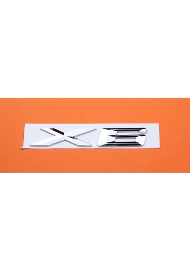 Bmw X6 Krom Bagaj Yazı Logo 180Mm